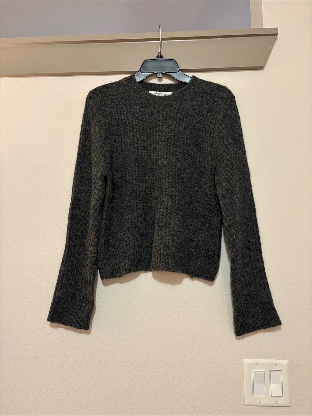 Derek Lam 10 Crosby Ryan Crewneck Alpaca Blend Sweater SZ S EUC - Picture 4 of 8